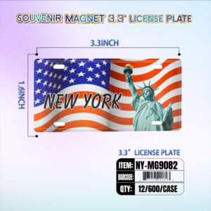 License Plate 3.35" Series